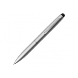 Metal ballpoint pen with stylus 