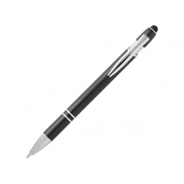 Ballpoint pen with silver finish 