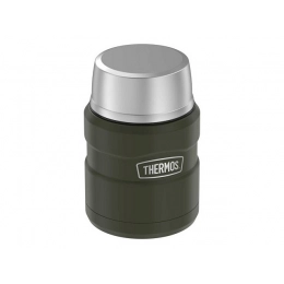 Food thermos with spoon 