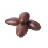 Almond in milk chocolate glaze 