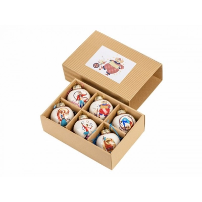 
                                                Set of 6 New Year's balls
                                                