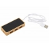 USB хаб с подсветкой лого «Reedia S5», 3*USB, 1*Type C