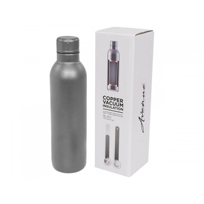 
                                            Vacuum thermos bottle with copper insulation 