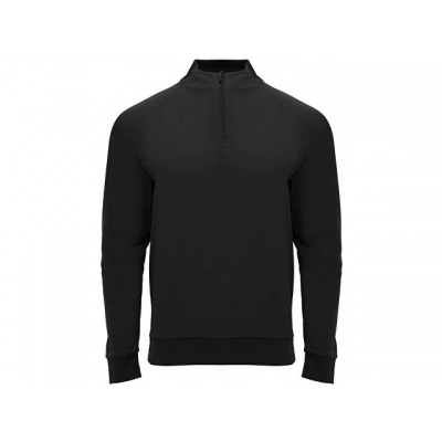 
                                                Sweatshirt with zipper collar 