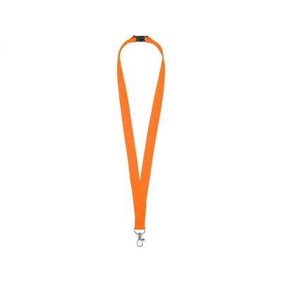 
                                                Lanyard with carabiner and breakaway safety lock
                                                