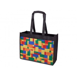 Сумка для шоппинга с карманом, с возможностью двухсторонней полноцветной печати