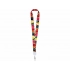 Sublimation lanyard with retractor, 2.5 cm
