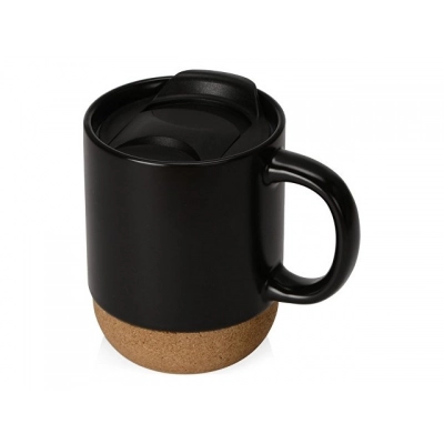 
                                                Cup with a cork bottom and a 