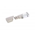 USB 2.0- 16 GB flash drive crystal in metal USB 2.0- 16 GB flash drive crystal in metal