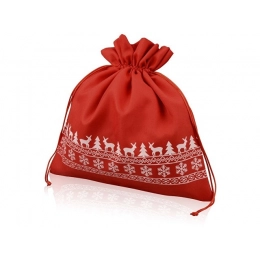 Мешочек подарочный новогодний