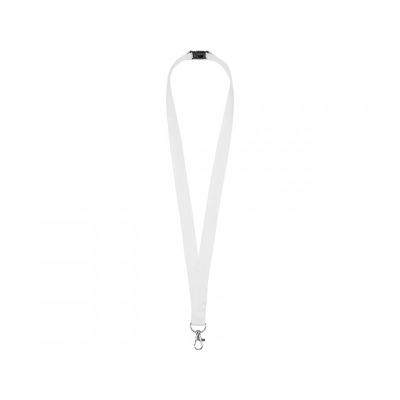 
                                                Lanyard with carabiner and breakaway safety lock
                                                
