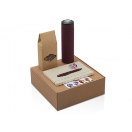 Набор «Warmpage» с термосом, блокнотом, ручкой и чаем