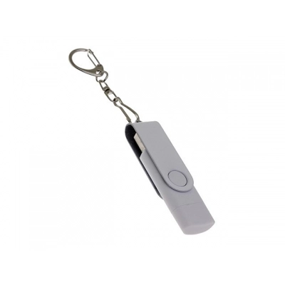 
                                                USB 3.0- флешка на 32 Гб с поворотным механизмом и дополнительным разъемом Type-C
                                                