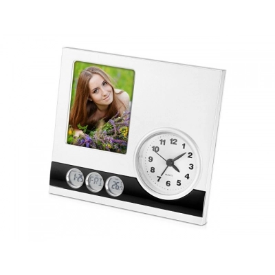 
                                            Clock with a photo frame 