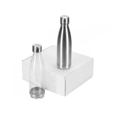 
                                                Gift set of a thermos bottle and a bottle 