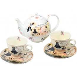 Чайный сервиз «Высокая мода»