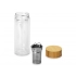 Glass thermos with strainer Glass thermos with strainer