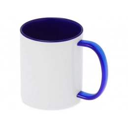 Ceramic mug with glass handle for sublimation 