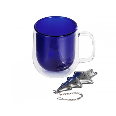 
                                            Christmas tree set : mug and tea strainer
                                            