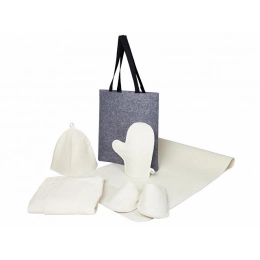 Women's bath set with pareo 