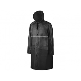 Raincoat with reflective tape 