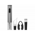 Wine accessory set with electric corkscrew 
