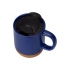 Cup with a cork bottom and a 