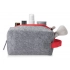 Cosmetic bag made of RPET felt with Cosmetic bag made of RPET felt with