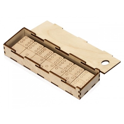 
                                                Wooden Domino Game
                                                