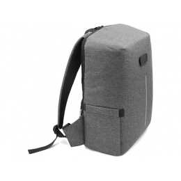 Anti-theft backpack Phantome Lite 2 for 16'' laptop made from recycled plastic.