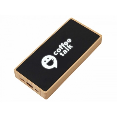 
                                                Внешний аккумулятор с подсветкой лого и солнечной панелью «Reedia S1», 10000 mAh
                                                