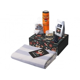 Подарочный набор «Re:Warm» с пледом, термосом и свечой