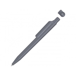 Ballpoint pen made of recycled plastic with a matte finish 