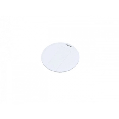 
                                            USB 2.0- флешка на 16 Гб в виде пластиковой карточки круглой формы
                                            