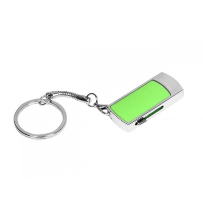 
                                            USB 2.0 flash drive with 32GB capacity, retractable mechanism, and mini chip
                                            