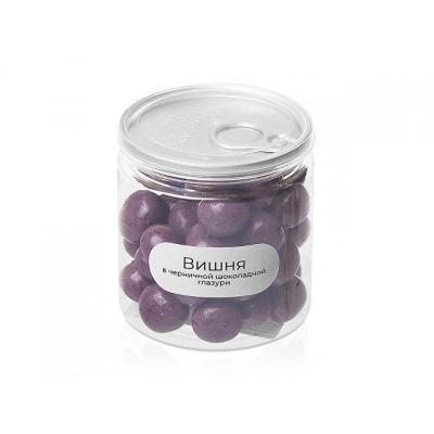
                                                Cherry in blueberry glaze 