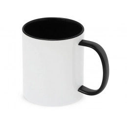 Ceramic mug with glass handle for sublimation 