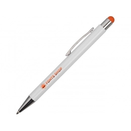 Ручка металлическая шариковая «Flowery» со стилусом