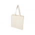 Eco-bag made of organic material with a full gusset Eco-bag made of organic material with a full gusset