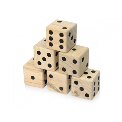 
                                                Wooden dice game, XL 