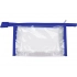 Transparent plastic cosmetic bag 