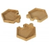 A set of menagerie bonfires in the form of a 