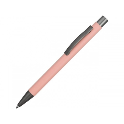 
                                                Metallic soft-touch ballpoint pen 