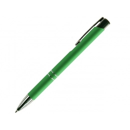 Metal ballpoint pen FAMILY MELAN, soft touch.