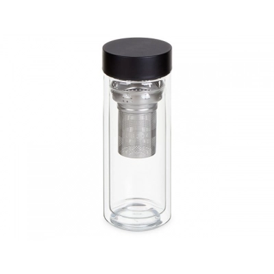 
                                                Glass thermos bottle 