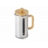 Френч-пресс в стальном корпусе и ручкой из бамбука «Coffee break» Френч-пресс в стальном корпусе и ручкой из бамбука «Coffee break»