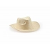 The HALLEY hat is made of natural straw.