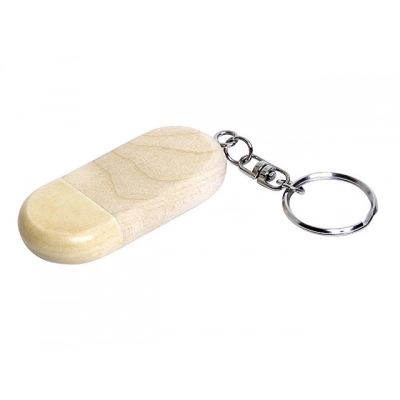 
                                            USB 2.0 flash drive with 8GB capacity in oval shape and a cap with a magnet
                                            