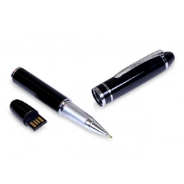 USB 2.0 flash drive with 32GB capacity in the form of a pen with a mini chip