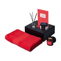 Подарочный набор «Re:y. Care» с полотенцем, солью для ванны и диффузором